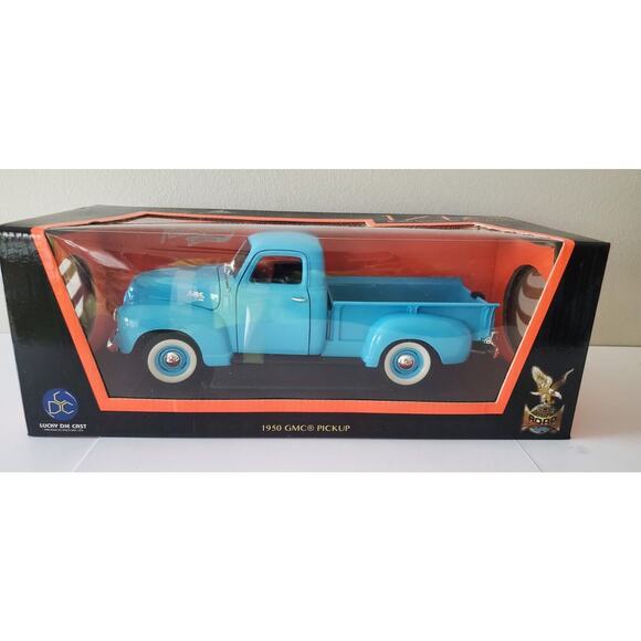 Road Signature 1:18 Scale 1950 GMC Pickup Blue NIB - Picture 1 of 5